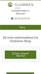 Mobile Screenshot of glommen.no
